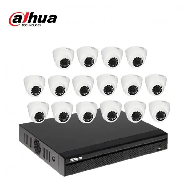16 unit dahua camera
