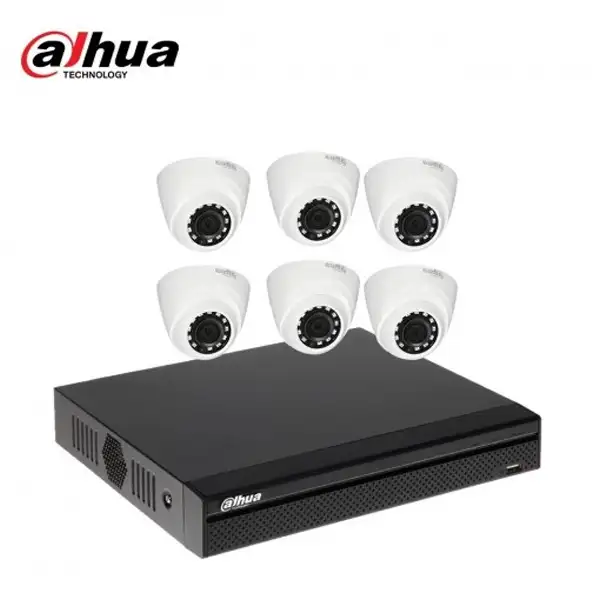 Dahua 6 unite cc cam package